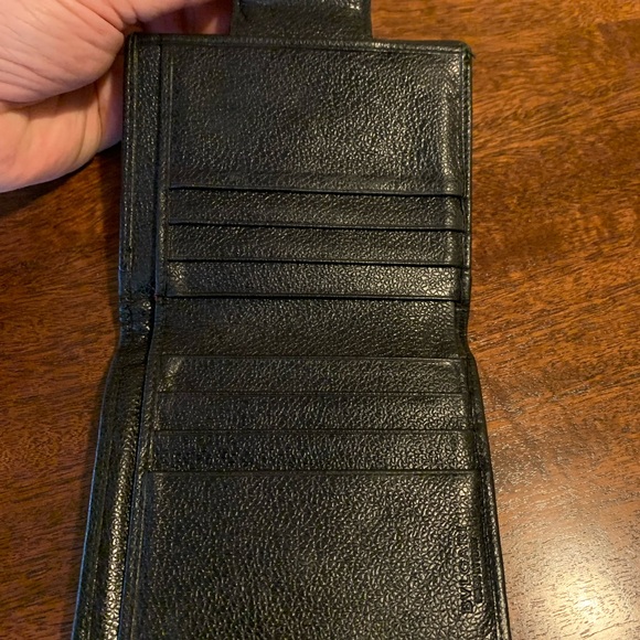 XXSOLDXX BVLGARI Denim and Leather Monogram Wallet EUC - Picture 4 of 10